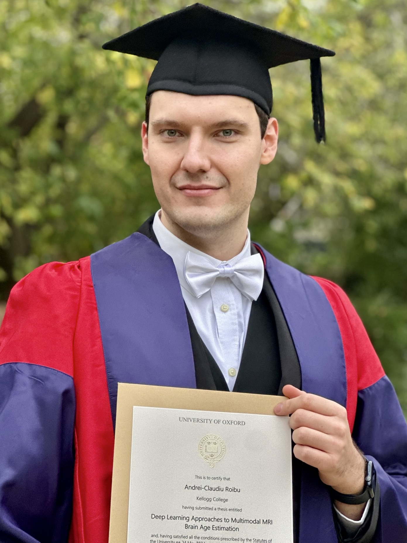 Oxford PhD Graduation.